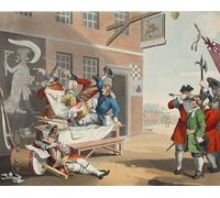 XcBAIHOUD De Célèbres Tableaux Landscape Picture Printing Prints Toile par William Hogarth Déco d'art Murale Pour Décoration Murale 60x90cm