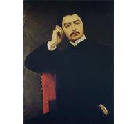 XcBAIHOUD De Célèbres Tableaux Landscape Picture Printing Prints Toile Portrait De Marcel Proust par Jacques Emile Blanche Déco d'art Murale Pour Décoration Murale 60x90cm