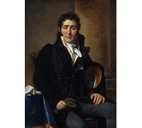 XcBAIHOUD De Célèbres Tableaux Landscape Picture Printing Prints Toile Portrait du comte de Turenne par Jacques Louis David Déco d'art Murale Pour Décoration Murale 60x90cm