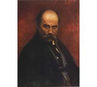 XcBAIHOUD De Célèbres Tableaux Landscape Picture Printing Prints Toile Portrait du poète Taras Shevchenko par Il'ya Repin Déco d'art Murale Pour Décoration Murale 60x90cm