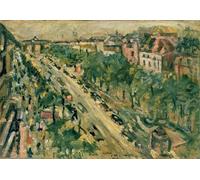 XcBAIHOUD Poster Image Affiche Artistique Toile Décorative Berlin Unter Den Linden par Lovis Corinth Peinture Murale Pour les Décorations pour la Maison 60x90cm