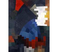 XcBAIHOUD Poster Image Affiche Artistique Toile Décorative Composition d'Otto Freundlich Peinture Murale Pour les Décorations pour la Maison 60x90cm