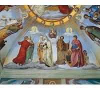 XcBAIHOUD Poster Image Affiche Artistique Toile Décorative Dante et Béatrice parlent à Piccarda et Constance de Philipp Veit Peinture Murale Pour les Décorations pour la Maison 60x90cm