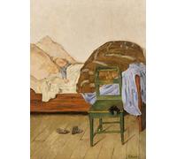 XcBAIHOUD Poster Image Affiche Artistique Toile Décorative Enfant endormi Maren Sophie Gaihede Christian Krohg Peinture Murale Pour les Décorations pour la Maison 60x90cm