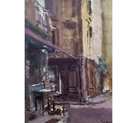 XcBAIHOUD Poster Image Affiche Artistique Toile Décorative Place St Remy Dieppe par Walter Richard Sickert Peinture Murale Pour les Décorations pour la Maison 60x90cm