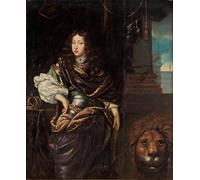 XcBAIHOUD Poster Image Affiche Artistique Toile Décorative Portrait de Charles Xi de Suède par David Klöcker Ehrenstrahl Peinture Murale Pour les Décorations pour la Maison 60x90cm