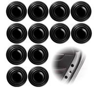 XCBGYRE 12 Pièces Amortisseur Porte Voiture,pour VW Passat B5 B6 B7 B8 SE Estate Coussinet en Silencieux et Antichoc Anti-Collision Porte Protection Bord
