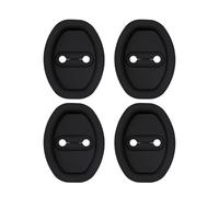 XCBGYRE 4 Pièces Couvercle Loquet Porte Voiture,pour Renault Koleos II HC 2017-2022 2023 2024 2025 Réduisant Bruit Couvercle Serrure Porte Voiture Protection Accessoires