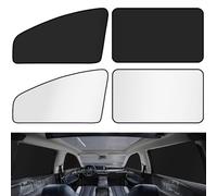 XCBYT Lot de 4 Housses de fenêtre de Voiture Double Face pour l'allaitement, la Sieste, l'habillage, Le Camping