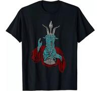 XCCT32er ! Blackcraft Antichrist Goat Satan Baphomet Devil Goth T-Shirt
