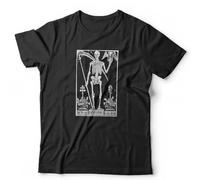 XCCT32er Death Tarot Card 2 Tshirt Unisex & Kids Occult Gothic Fortune Telling Retro