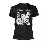 XCCT32er Poison Idea - War All The Time Black T-Shirt X-Large