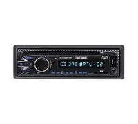 Trevi XCD 5790 DAB Autoradio DAB DAB+ FM, Lecteur CD, Bluetooth, USB, SD, AUX-IN, Antenne DAB fournie, Noir, One size