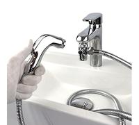 Xcel Home Douche De Voyage Portable En Chrome | Douchette Toilette Wc Inoxydable | Bidet Musulman Douchette Lavabo Shattaf Pour La Salle De Bain - Kit De Douche à Main Pour L'hygiène