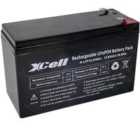 XCell 12.8-6 Pile rechargeable spéciale pile carrée LiFePo fiche plate LiFePO 4 12.8 V 6000 mAh