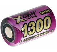 XCell 131236 Batterie X2/3A1300 2/3 A à Courant élevé, à Haut débit (Design Plat, très Durable, Taille compacte)