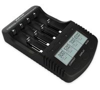 XCell 141863 Chargeur Rapide Li-ION, NiCd, NiMH LR6 (AA), LR03 (AAA), LR14 (C), sub-C, 18650, 26650, 26500, 18490, 17500, 16340, CR-123A, 14500