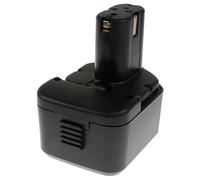 XCell Batterie Outil pour Hitachi remplace EB12B (Longueur x Largeur x Hauteur 98 x 72 x 104 mm, Tension 12 V, Poids 548 g, 2000 mAh, Batterie NI-MH) 142114