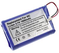 XCell Batterie pour PDA remplace la batterie d'origine 170-0737, B520003 3.7 V 1600 mAh