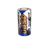 XCell Batterie X4500SCR Sub-C à Courant élevé (Tension 1,2 V, Hauteur 43 mm, Poids 77 g, Ø 23 mm, 4300 mAh, Batterie NI-MH, Rechargeable) 123411