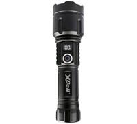 XCell LUNALUX LED Lampe de poche grande portée, avec mode stroboscope, réglable à batterie, à pile(s) 43 h 314 g