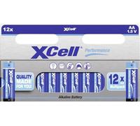 XCell Performance 149653 Pile LR6 Mignon AA (sous Blister en Carton, Performance optimale, Haute densité d'énergie, Longue durée de Vie)