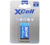 XCell Pile alcaline 9 V, 6LR61, 9 V, sous blister