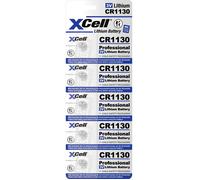 XCell Pile bouton CR1130 3 V – Longue durée de vie, faible auto-décharge – 5 pièces