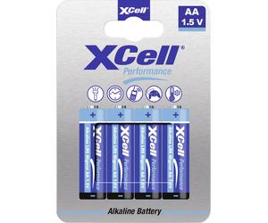 XCell Pile LR6 (AA) alcaline(s) 1.5 V 4 pc(s)