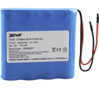 XCell Pile rechargeable spéciale 4x 18650 Li-Ion 14.8 V 3500