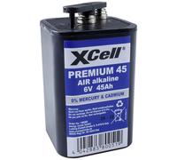 XCell Premium 45 Pile spéciale 4R25 contact à ressort zinc-air 6 V 45000 mAh 1