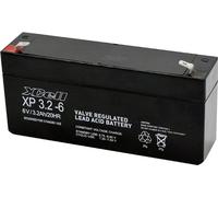 XCell XP 3.2 - 6 XCEXP3.26 Batterie au plomb 6 V 3.2 Ah plomb (AGM) (l x H x P) 134 x 67 x 35 mm cosses plates 4,8 mm sans