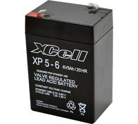 XCell XP 5 - 6 XCEXP56 Batterie au plomb 6 V 5 Ah plomb (AGM) (l x H x P) 70 x 107 x 47 mm cosses plates 4,8 mm sans entretien