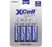 XCell Pile XTREME FR6/L91 LR6 (AA) lithium 1,5 V 4 pièces