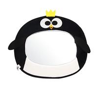 Xcello Miroir De Voiture Pour Bébé De Dessin Animé, Adorable Miroir De Visualisation De Siège De Sécurité Pour Bébé Pour une Balade Joyeuse(34cm-manchot)