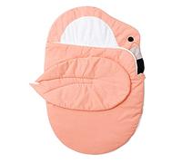 Xcello Sac De Couchage Pour Bébé Dessin Animé, Couverture D'emmaillotage Douce, Confortable Et Chaude Pour Nouveau-nés(40CM-Flamant)
