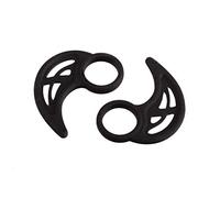 Xcessor 4 Paires (8 pièces) Crochets d'oreilles universels en Silicone. Accessoire d'écouteurs pour Le Sport. Compatible avec Les écouteurs Intra-Auriculaires Les Plus Populaires. Noir