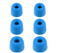 Xcessor Bullet FX-49 Lot de 6 Embouts de Rechange en Mousse Confortable Bleu Taille S/M L