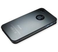 Xcessor Dark Magic Coque Rigide en Plastique pour Apple iPhone 4 et 4S Gris/Semi-Transparent