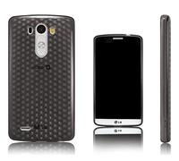 Xcessor Diamond Coque Souple en TPU pour LG G3 Gris/Transparent