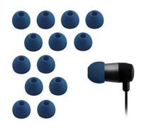 Xcessor Embouts de Remplacement en Silicone 7 Paires. Grande. Bleu Foncé
