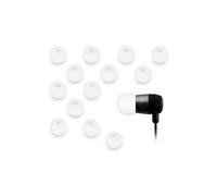 Xcessor Embouts de Remplacement en Silicone 7 Paires. Moyenne. Blanc