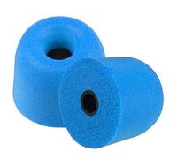 Xcessor FX3.0 (L) ★ 4 Paires de Coussinets en Mousse à mémoire de Forme pour écouteurs Intra-Auriculaires Taille L ★ Embouts de Rechange en Mousse pour Tous Les Types d'embouts d'oreille, Bleu