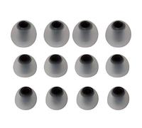 Xcessor Lot de 7 Paires (14 pièces) d'embouts de Rechange en Silicone pour écouteurs Intra-Auriculaires Populaires (S/M/L, Transp/Noir)