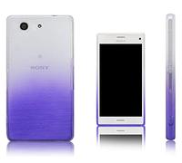 Xcessor Transition Coque en TPU pour Sony Xperia Z3 Compact Transparent/doré