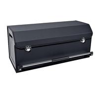XCF Rangement Coffre de Voiture, Avec Couvercle et Poignée Stable, Applicable à Auto/SUV/Camion, Organisateur de Coffre de Voiture (69 * 29 * 31cm-Noir)