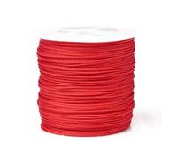 Xchon 1 rouleau de ficelle en nylon pour la fabrication de bracelets - 0,8 mm - 45 m - Cordon de nouage coloré pour perles et loisirs créatifs