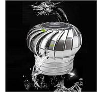 XCHSXYL Capot Rotatif Imney 10 15 20 30 50 60 80 cm en Acier Inoxydable pour Ventilateur à Turbine, Couvercle de Ventilation Rond Imney pour Maisons, fermes, greniers
