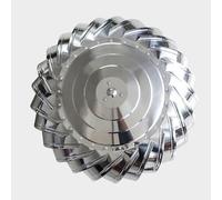XCHSXYL Capot Rotatif Imney Capot Rotatif Imney Turbine de Ventilation de Toit sans Alimentation pour Ventilateur d'extraction de toiture Domestique Capot d'aération Conduit de fumée en Acier inoxyd