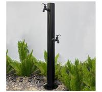 XCHSXYL Freestanding Garden Water Column Tap, Outdoor Antifreeze Crack Water Fountain Dispensing, Hose Irrigation Post for Patio Lawn Yard Watering Car Washing, Stainless Steel